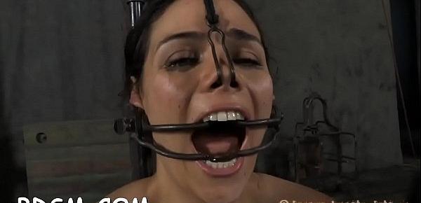  Boxed up hotty is  tortured